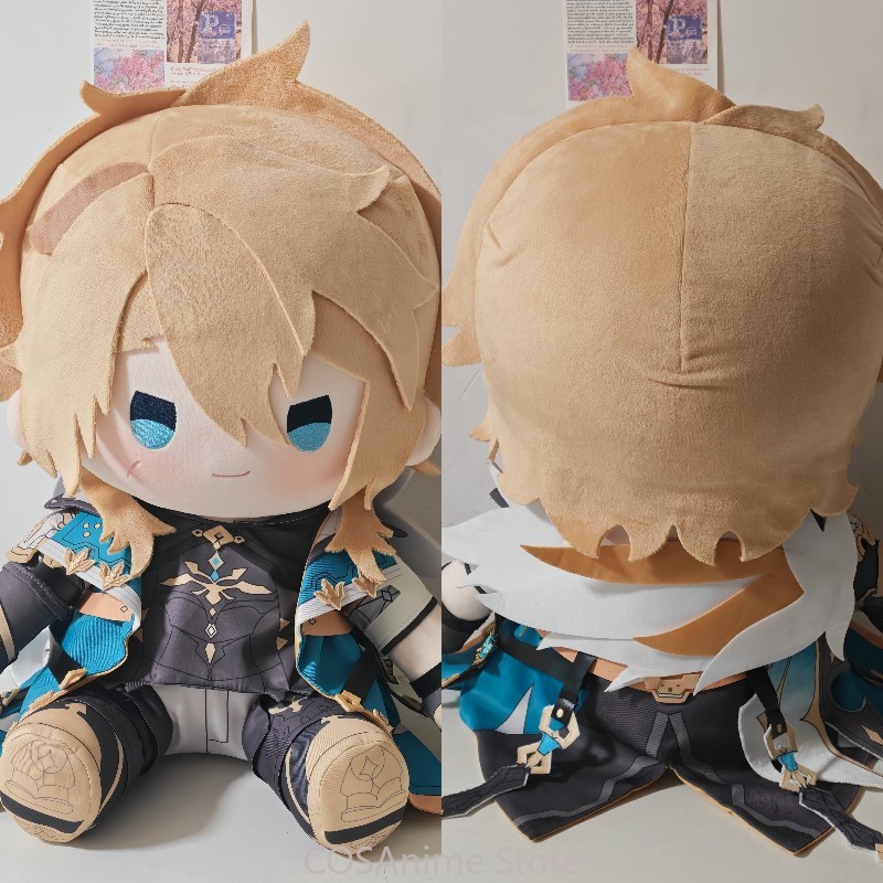 Plush Doll Anime - Varka Genshin Impact 40cm Anime Cosplay