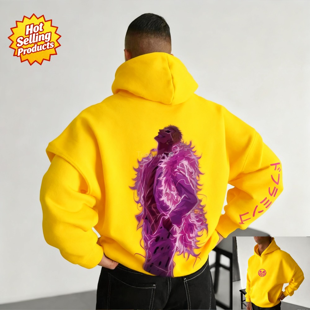 One Piece Hoodie Donquixote Do - Anime Merchandise Shop review and price
