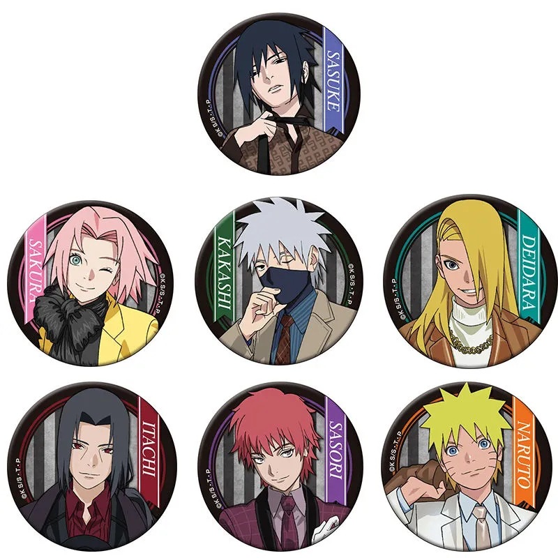 Naruto Sasuke Anime Badge Pin  - Anime Merchandise Ideas review and price