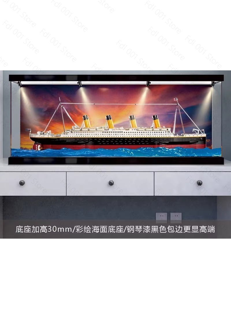 Applicable to  10294 Titanic m - Figure Display Box review and price