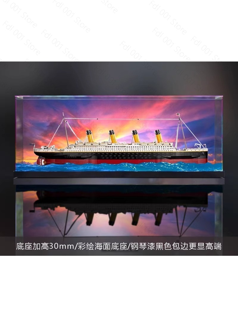 Applicable to  10294 Titanic m - Figure Display Box review and price