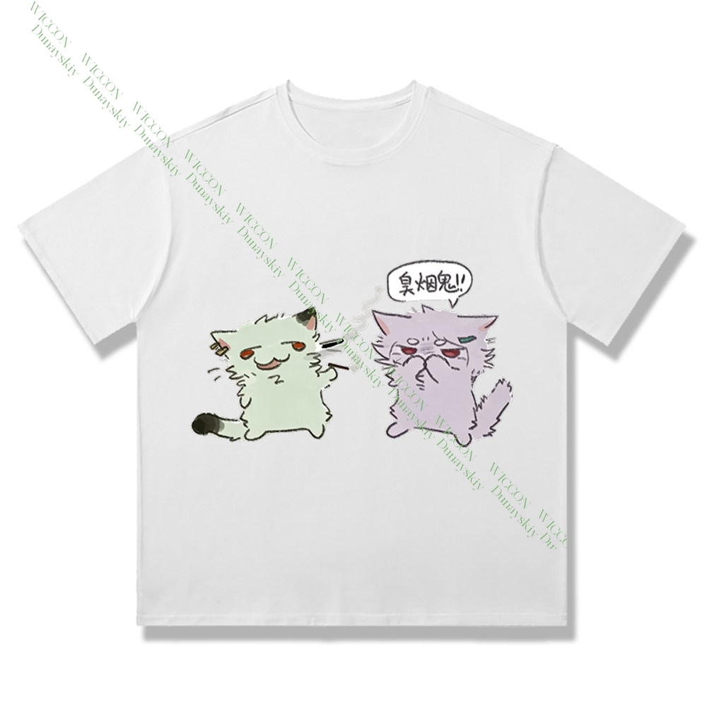Chainsmoker Cat Yaniko Satou C - Anime Merchandise Shirt review and price