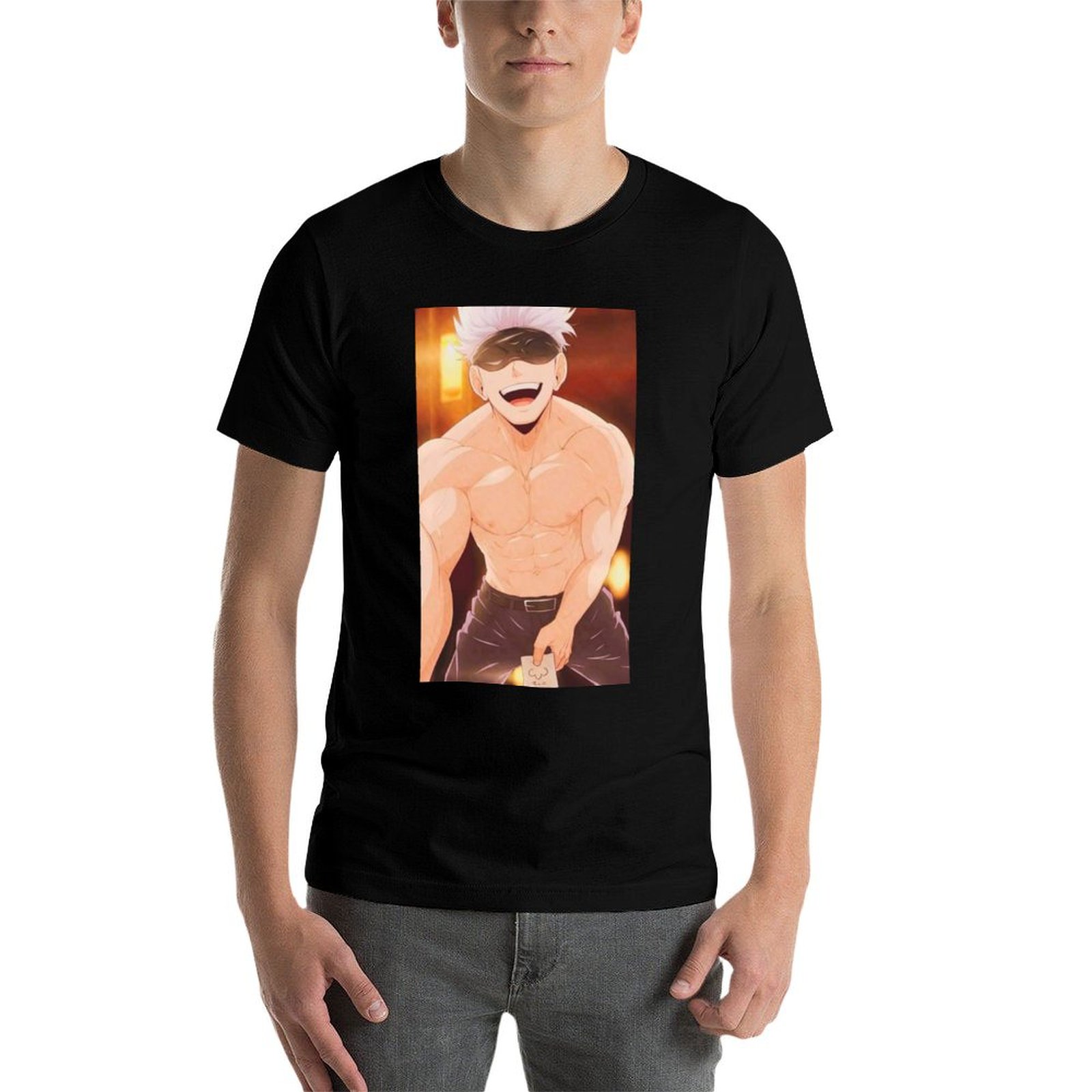 Gojo Satoru Merchandise T-Shir - Anime Merchandise Shirt review and price