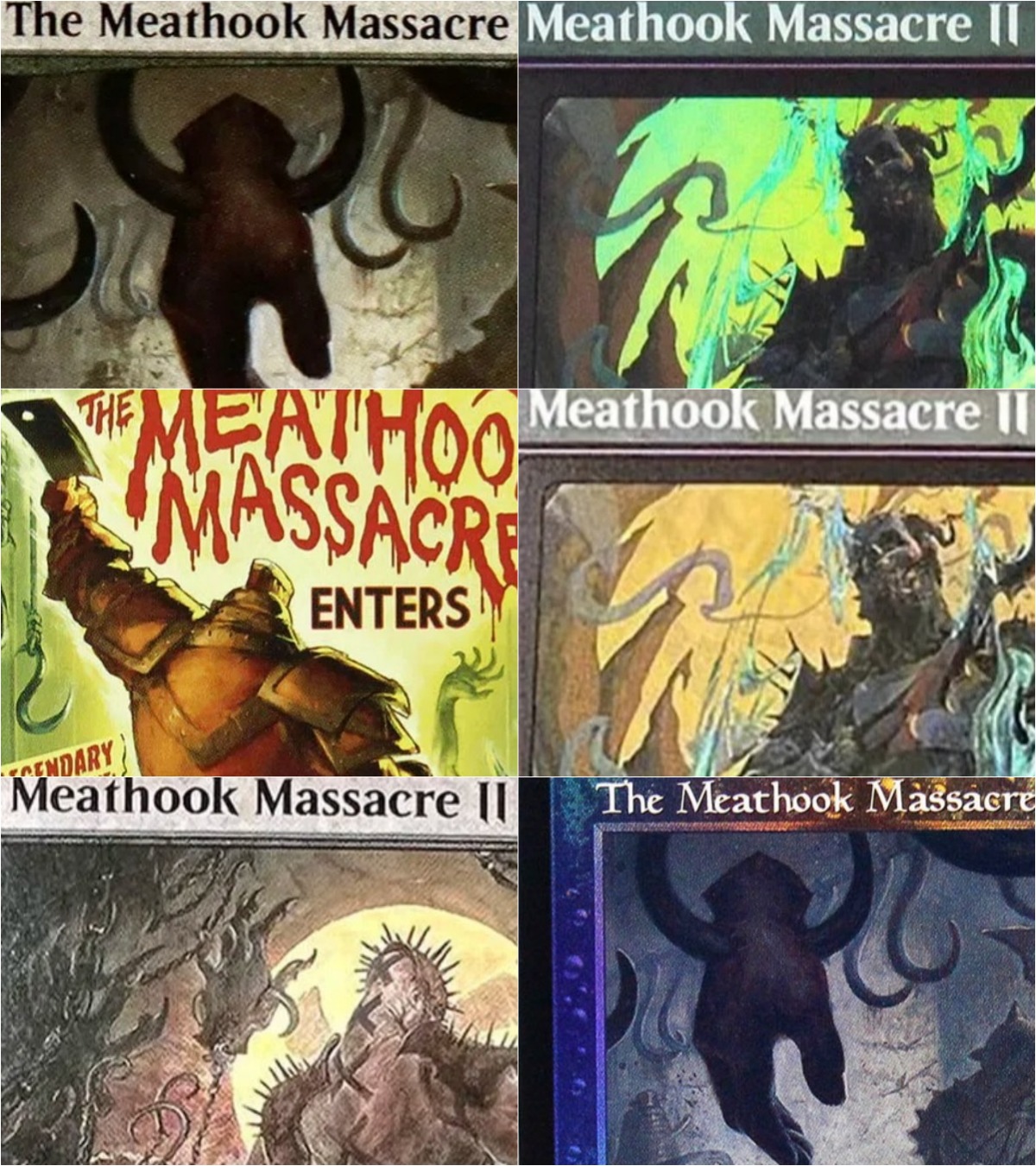 The Meathook Massacre Custom T - Themed Playing Card review and price