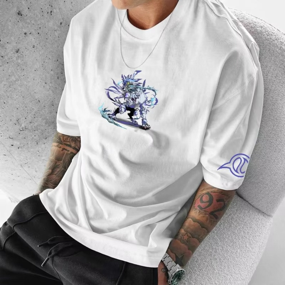 Men's New Summer  Digimon Adve - Anime Merchandise Shop review and price