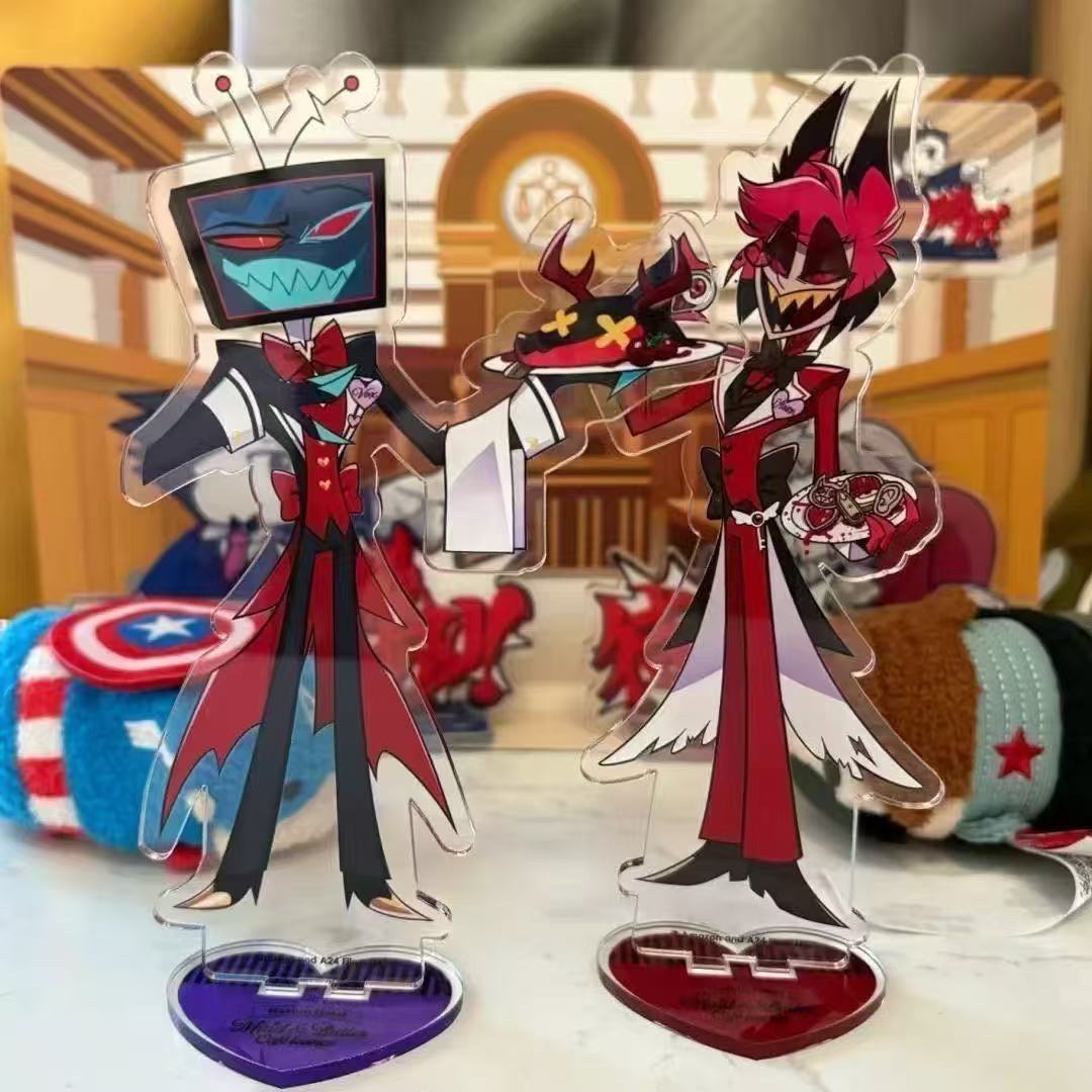 2pcs Hazbin Anime Peripherals  - Acrylic Stand Figure review and price