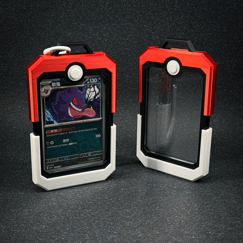 Poke Ball Vertical Card Holder - Themed Playing Card review and price
