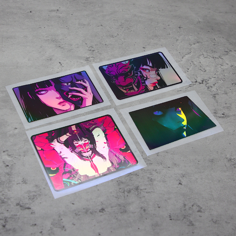 1PC High Adhesive Holographic  - Premium Anime Merchandise review and price