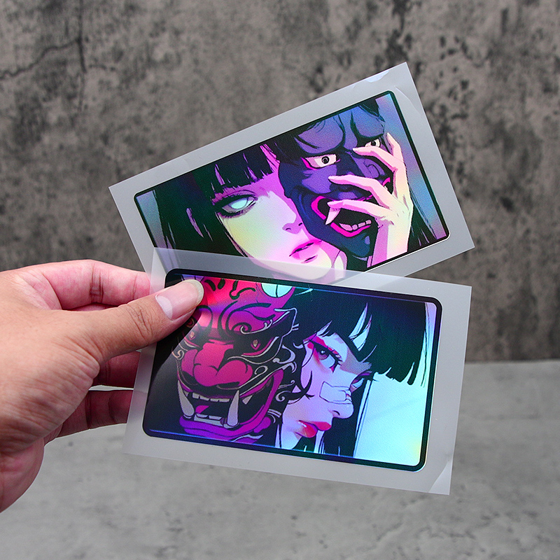 1PC High Adhesive Holographic  - Premium Anime Merchandise review and price