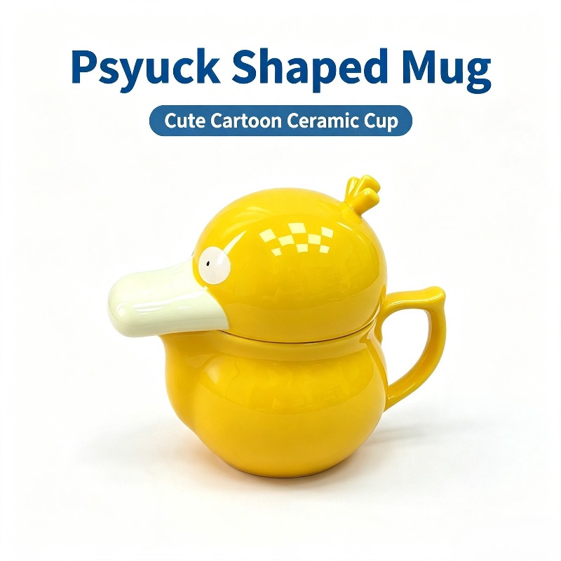 Creative Psyduck House Ceramic - Anime Merchandise Mugs review and price