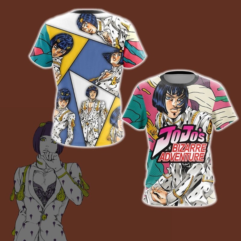 2026 New JOJO Golden Wind Brun - Anime Merchandise Shirt review and price