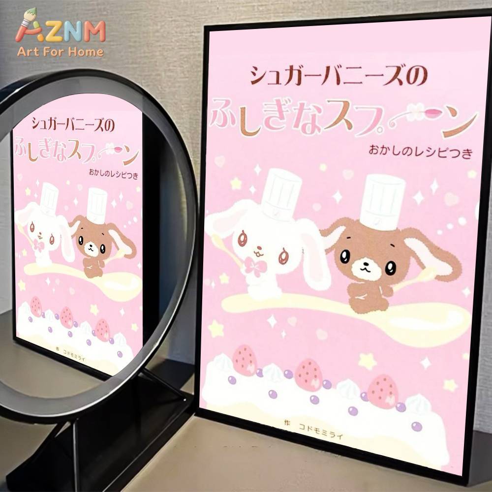 1pc AZMN  Sugarbunnies Anime K - Anime Merchandise Posters review and price