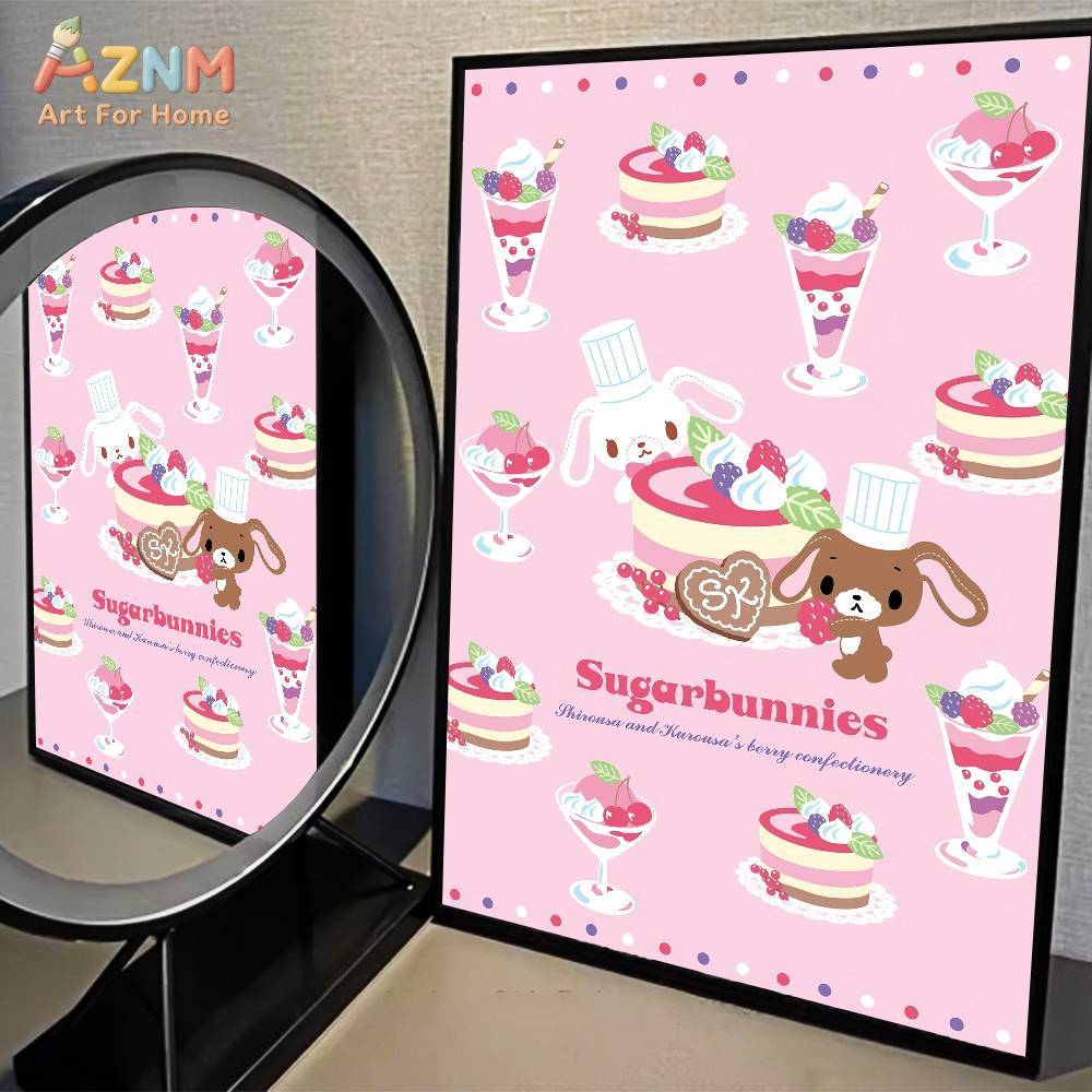 1pc AZMN  Sugarbunnies Anime K - Anime Merchandise Posters review and price