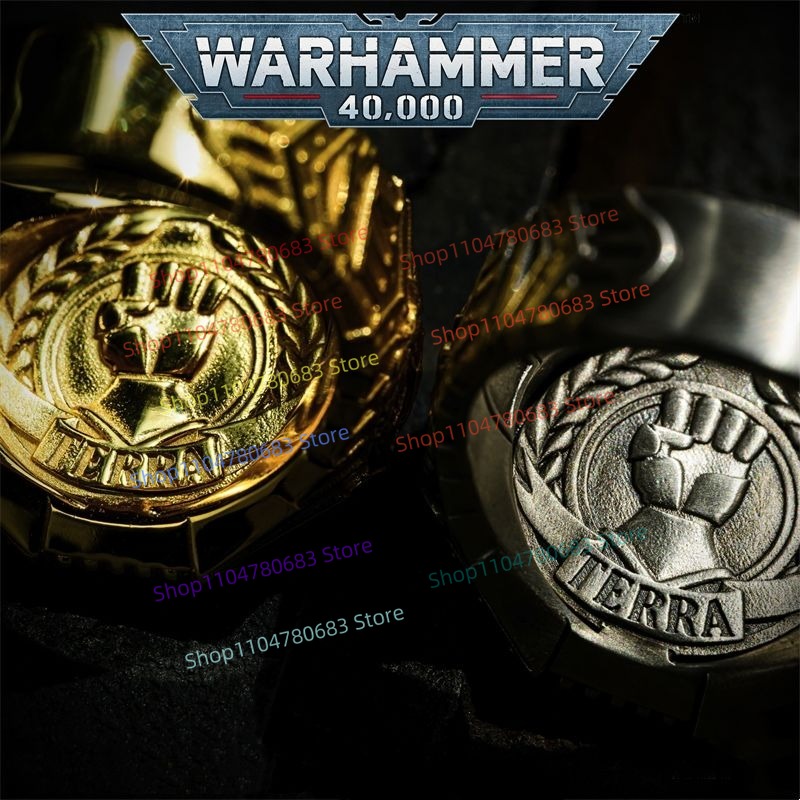 40K Imperial Fists Dorn Insign - Premium Anime Merchandise review and price