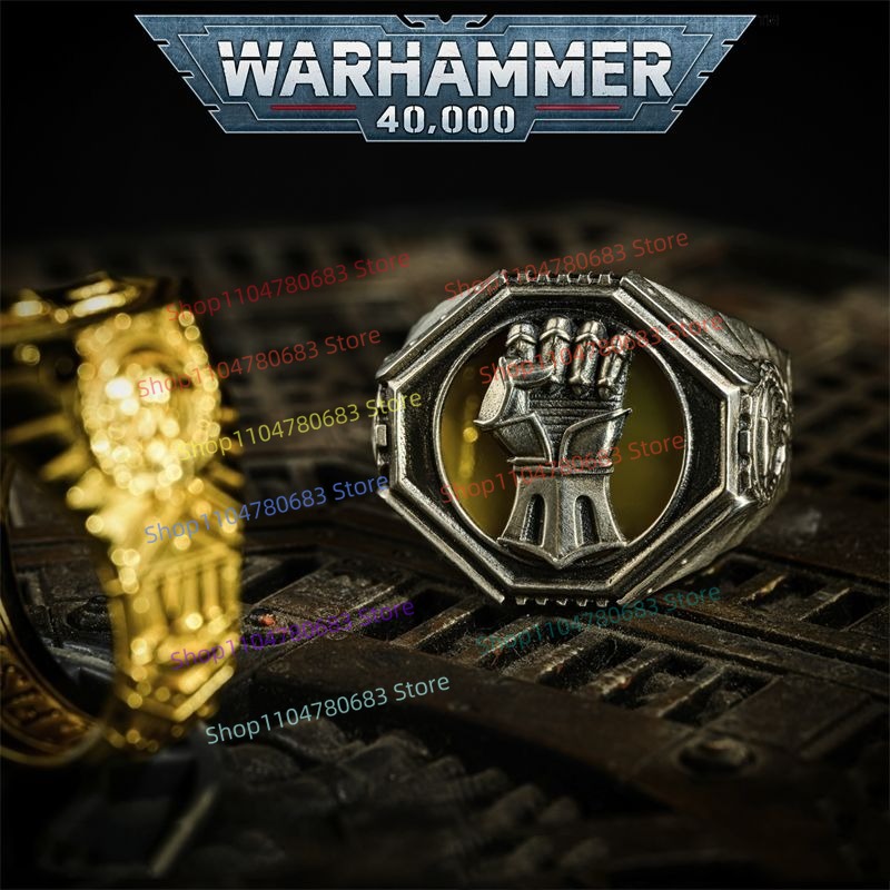 40K Imperial Fists Dorn Insign - Premium Anime Merchandise review and price