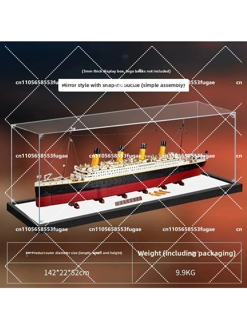 Suitable for 10294 Titanic mod - Figure Display Box review and price