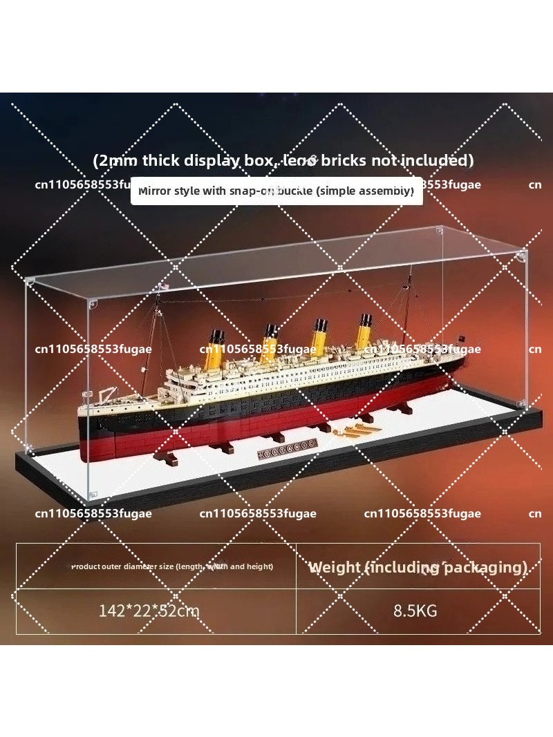 Suitable for 10294 Titanic mod - Figure Display Box review and price