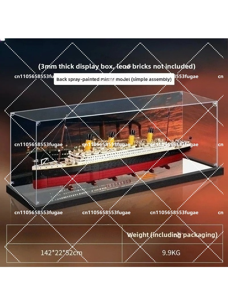 Suitable for 10294 Titanic mod - Figure Display Box review and price