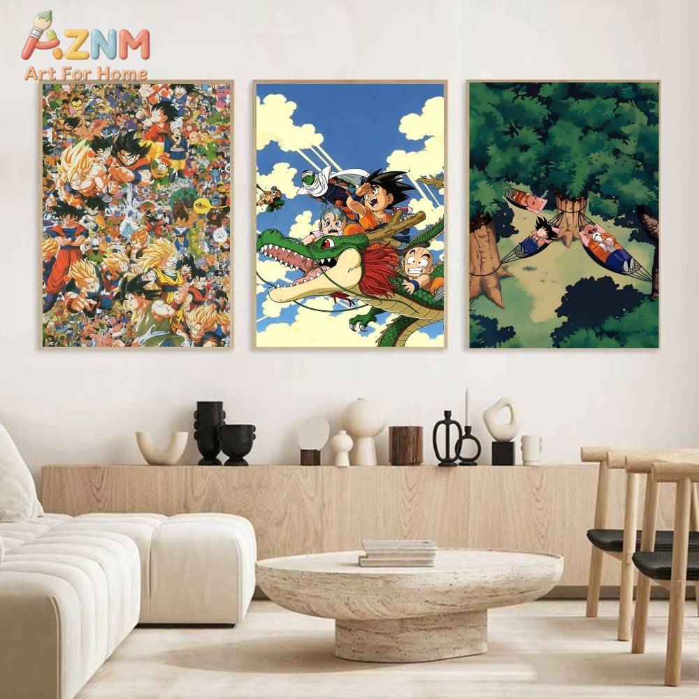 AZNM Dragon Ball Z Unframed Ca - Anime Merchandise Posters review and price