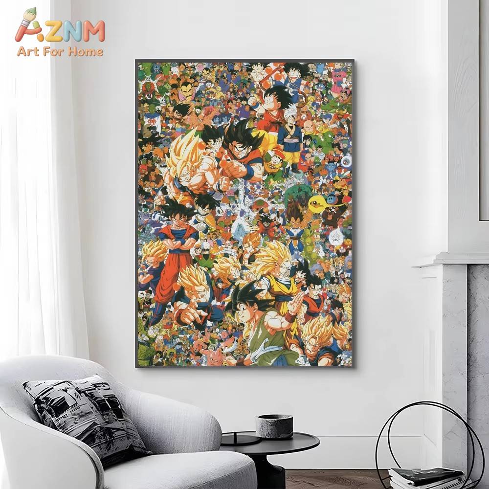 AZNM Dragon Ball Z Unframed Ca - Anime Merchandise Posters review and price