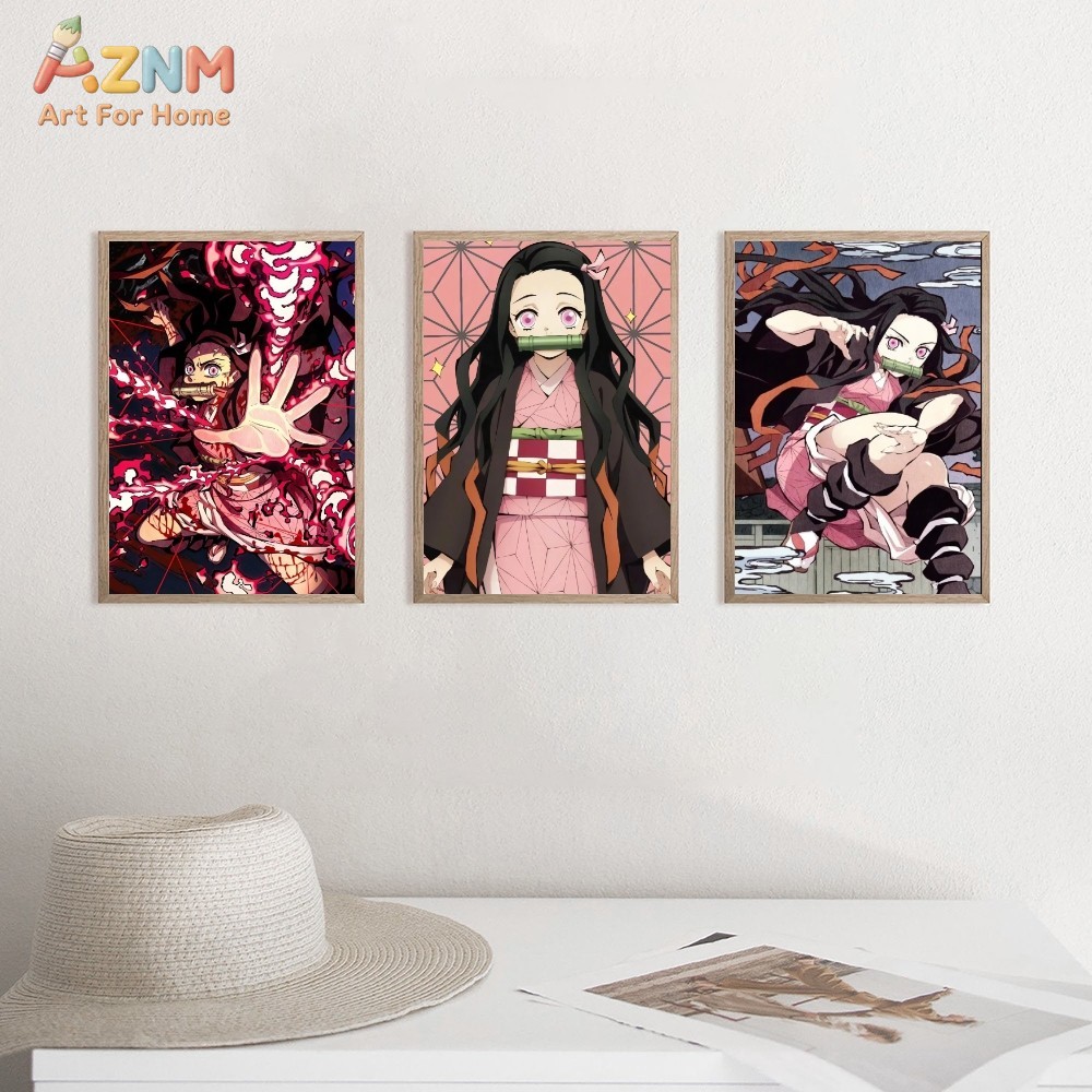 AZNM Demon Slayer Kamado Nezuk - Anime Merchandise Posters review and price
