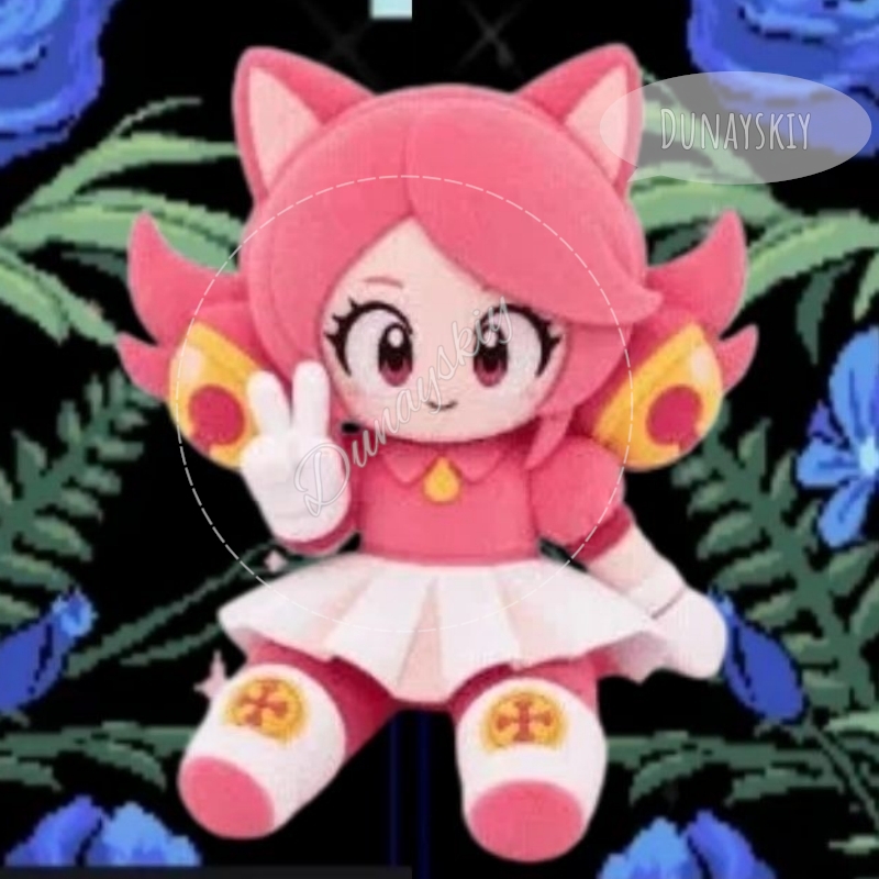 Deltarune Pink Cat Stuffed Plu - Anime Merchandise Dress review and price