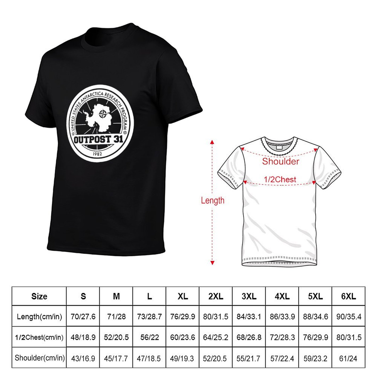 Outpost 31 Logo MERCHANDISE T- - Anime Merchandise Shirt review and price