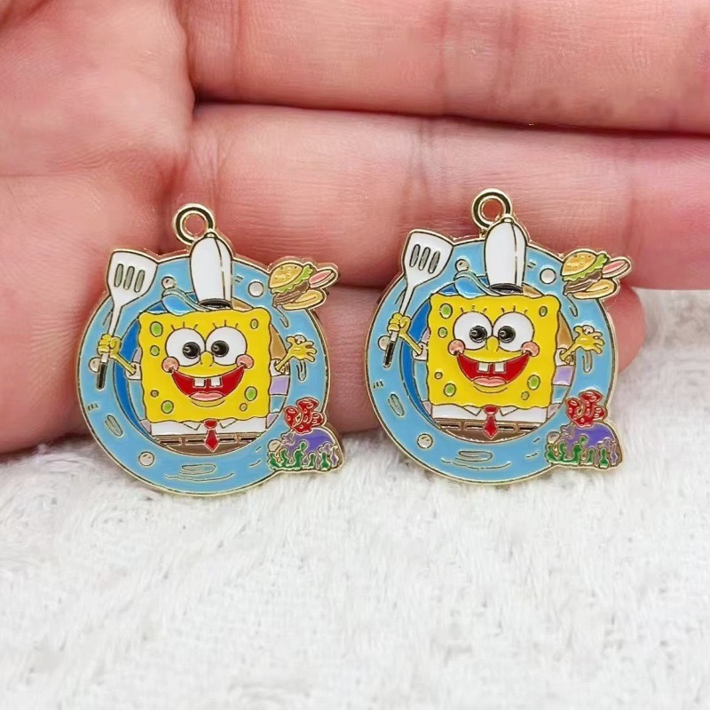 10pcs cartoon anime alloy oil  - Anime Merchandise Accessories review and price