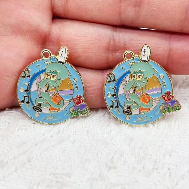 10pcs cartoon anime alloy oil  - Anime Merchandise Accessories review and price