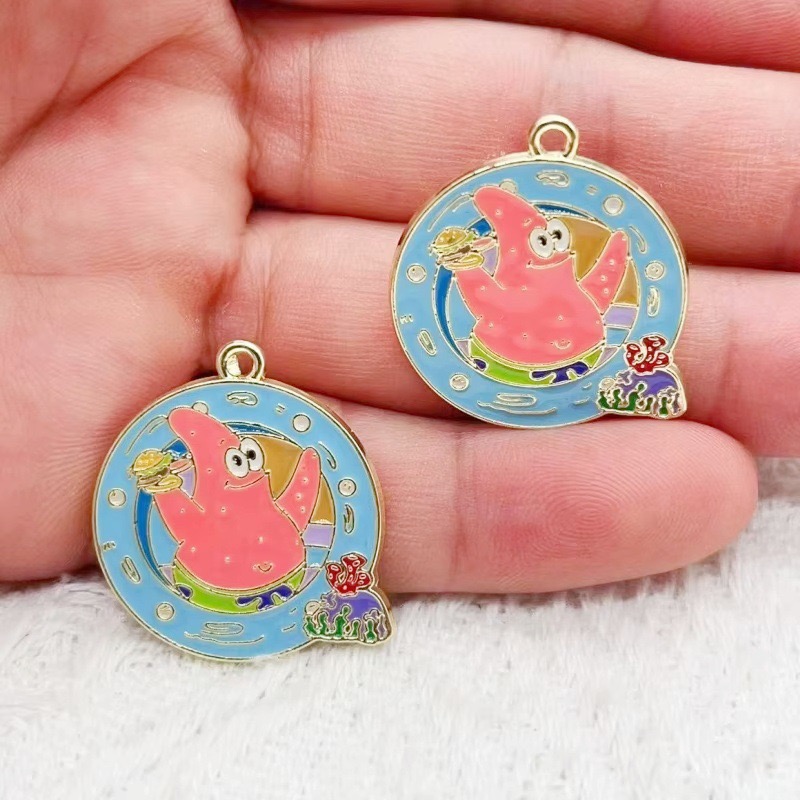 10pcs cartoon anime alloy oil  - Anime Merchandise Accessories review and price