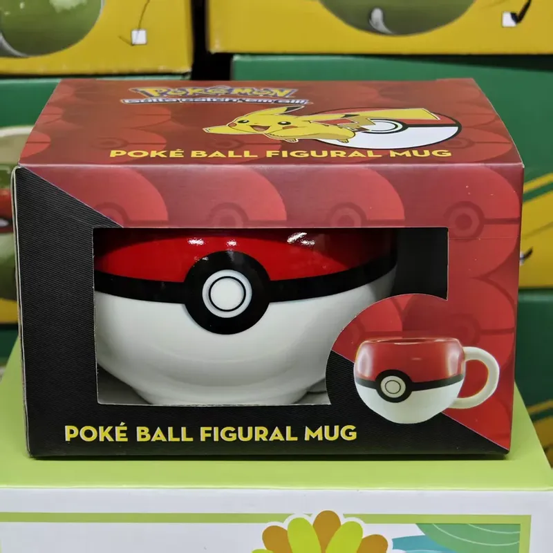 Pokemon Poke Ball Ceramic Coff - Anime Merchandise Mugs review and price